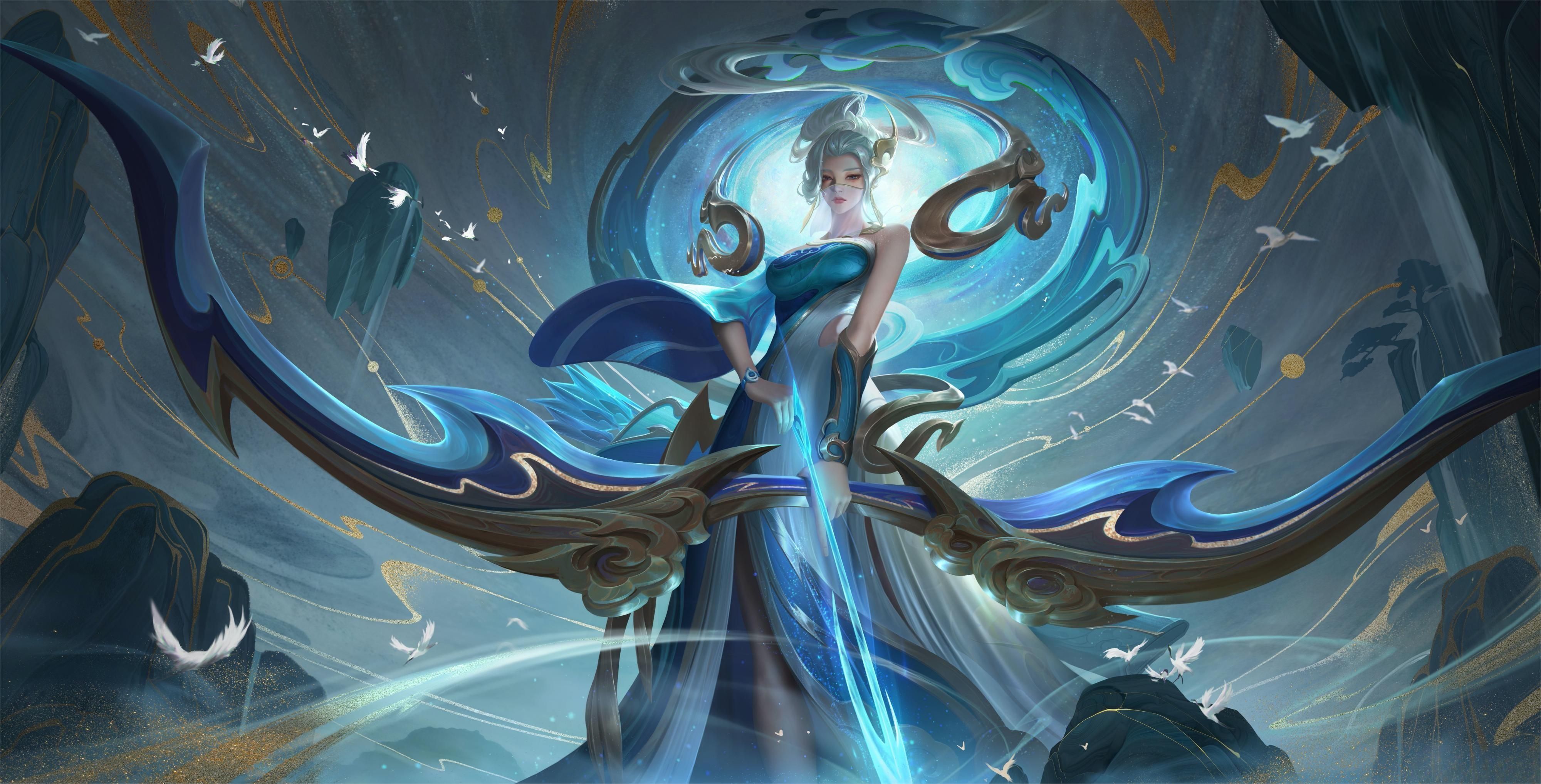 第一款:伽罗 · 太华每当新出皮肤的时候,喜欢玩那位英雄的很多玩家总