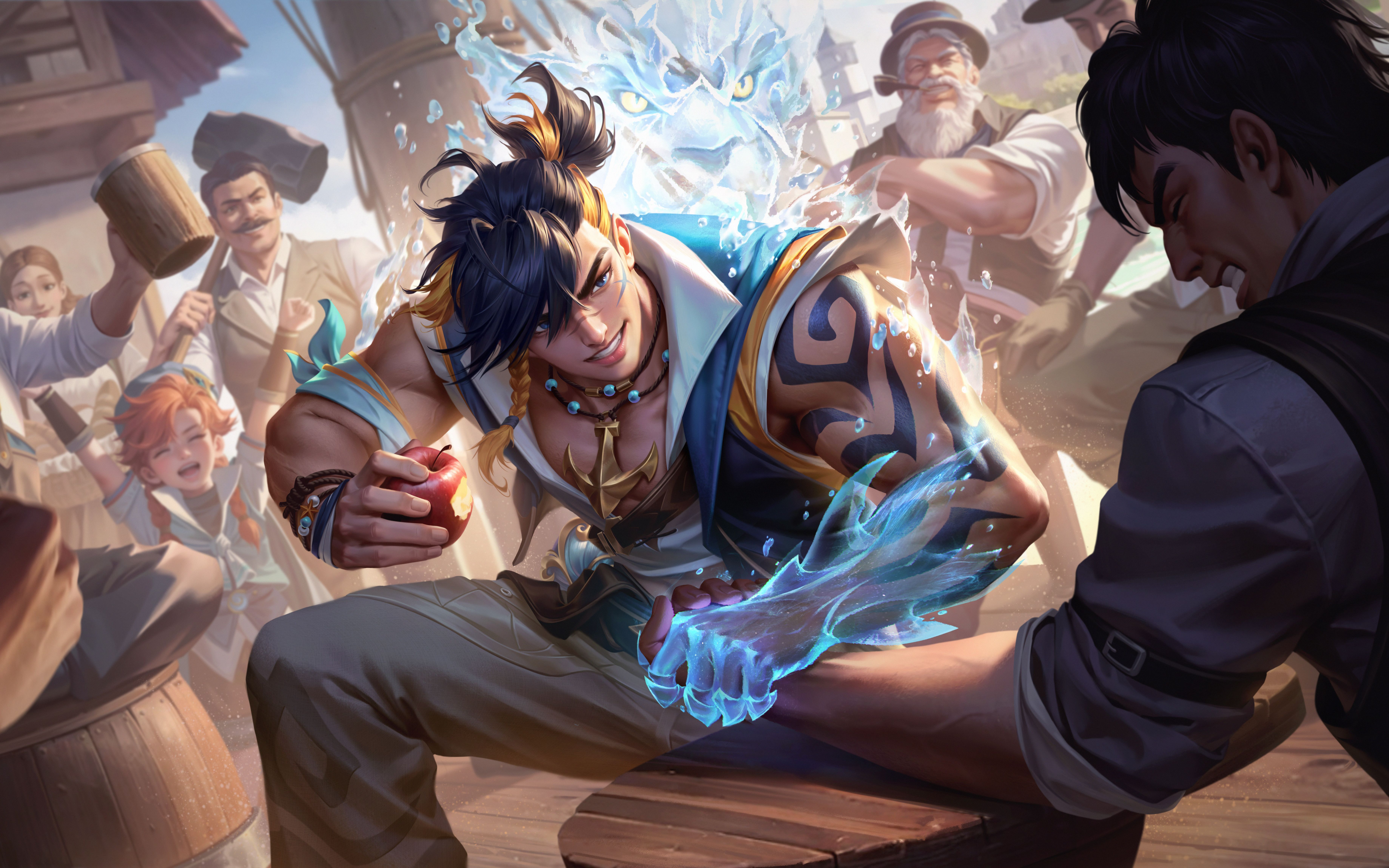 s31战令1级杨戬80级扁鹊,貂蝉星元,裴擒虎赛季皮肤