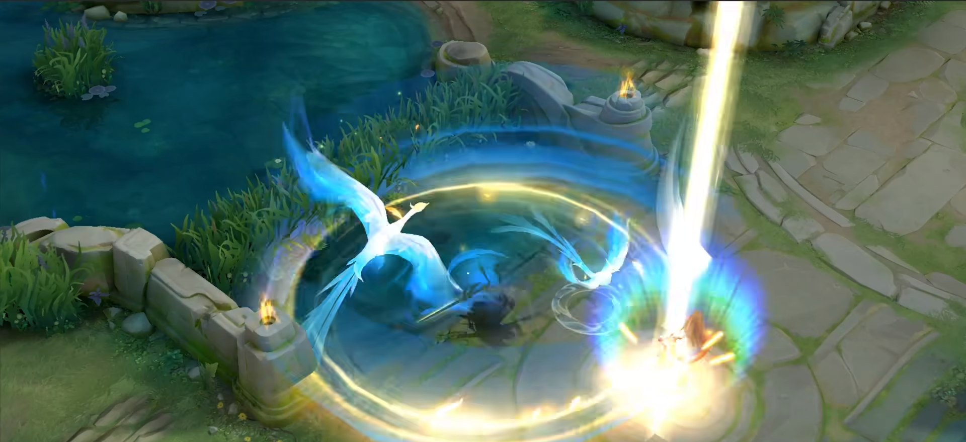 凤凰夫妇返场星元皮肤同步抽奖亚瑟安琪拉520双传说限定