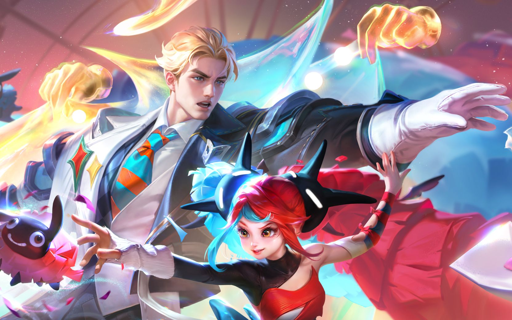 凤凰夫妇返场星元皮肤同步抽奖亚瑟安琪拉520双传说限定