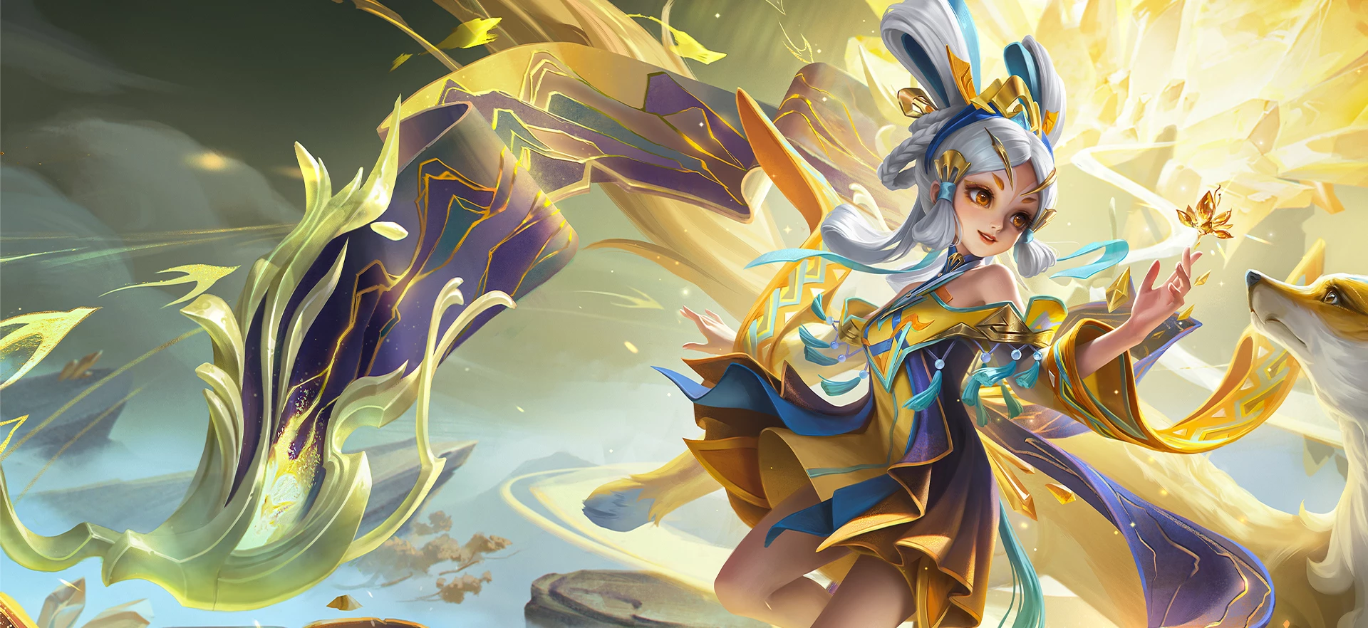 兔年皮肤鉴赏一:小乔的山海-琳琅生"山海不枯,誓约不负"