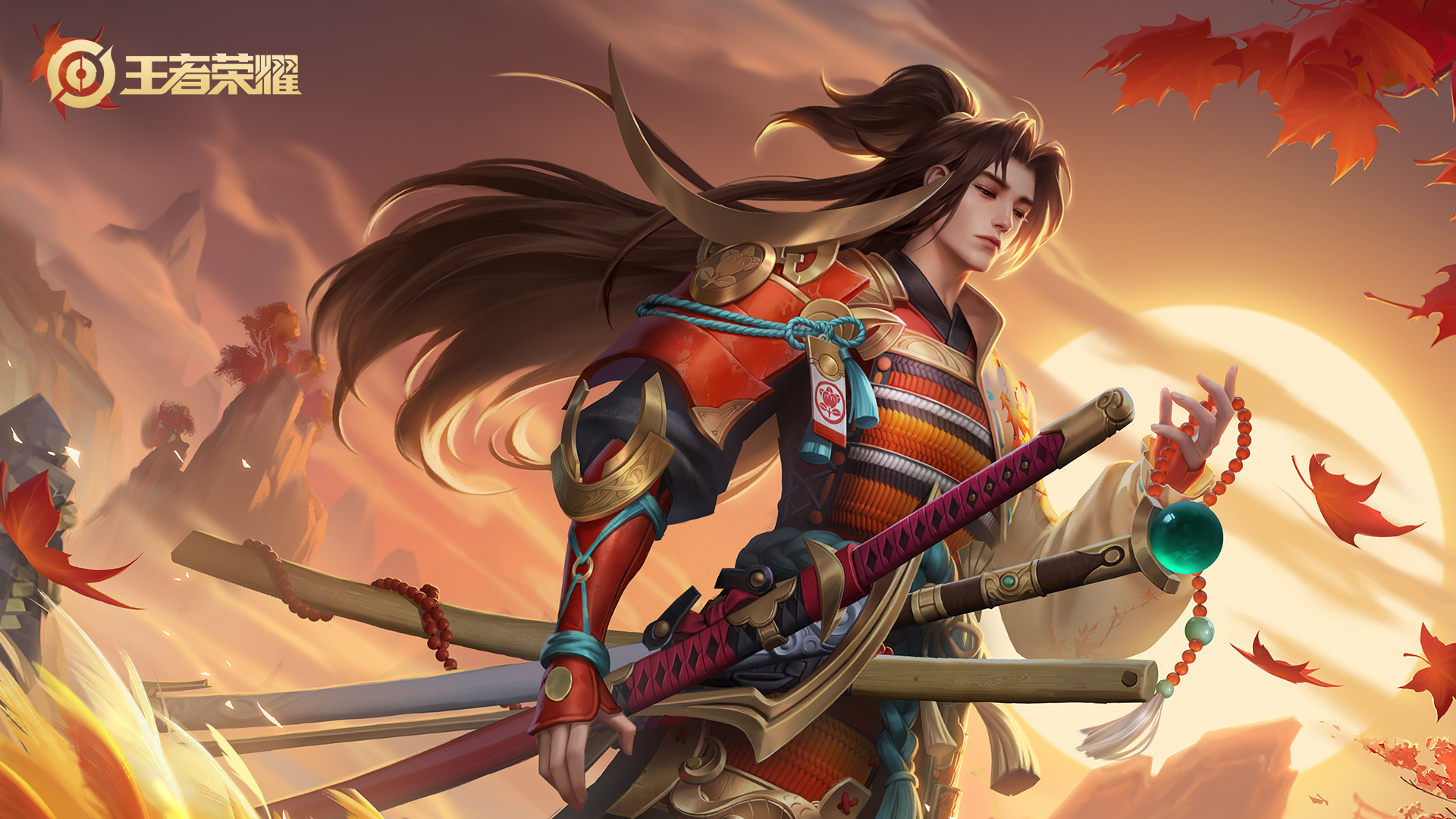 橘右京枫霜尽赏析,大招借鉴荣耀典藏,爱情细节拉满